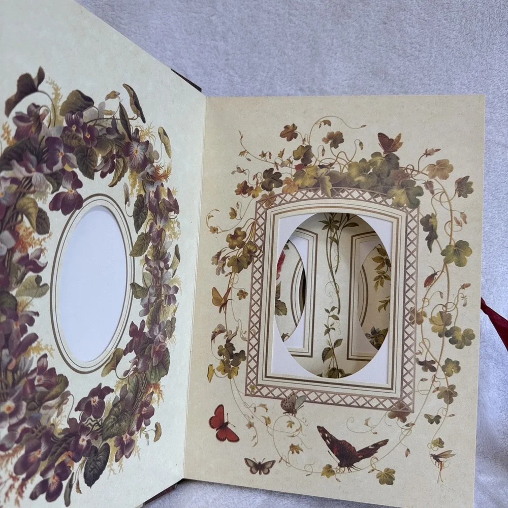 The Victorian Photo Album Hard Back - Holds 47‎ photos (Genealogy, Family Tree)